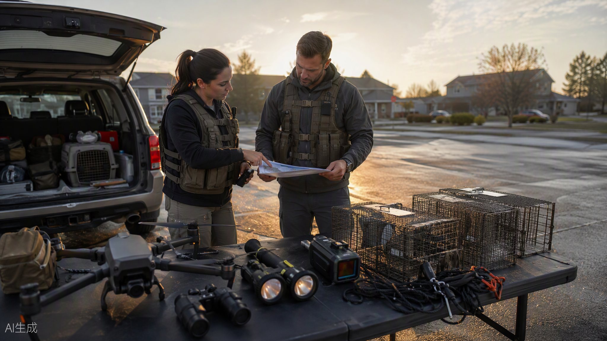上海嘉定搜救队现场搜救